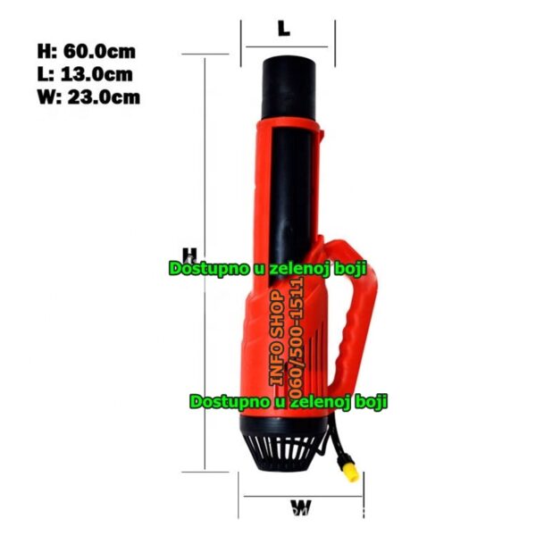 Atomizer Top za prskalicu akumulatorsku ledjnu - atomizer BLOWER TURBO SPRAYER - Image 5