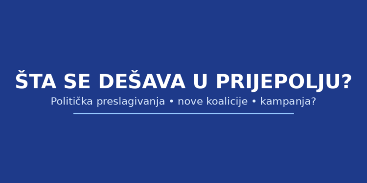 Да ли је у Пријепољу већ почела незванична предизборна кампања?