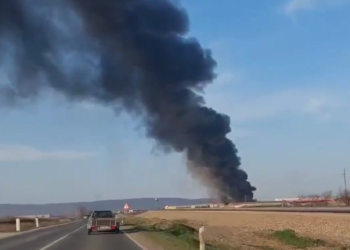 Gori stara fabrika u Irigu: Vatrogasci hitno intervenišu!