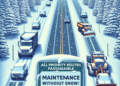 Prohodni svi prioritetni putni pravci: Održavanje bez snega!