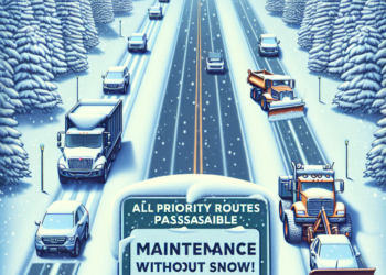Prohodni svi prioritetni putni pravci: Održavanje bez snega!