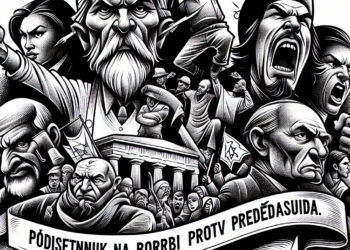 Karikatura Bralovića: Podsetnik na borbu protiv predrasuda