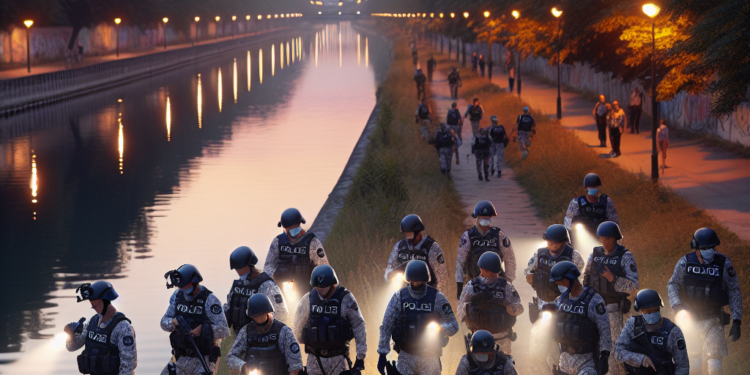 Pretraga kanala Dunav-Tisa-Dunav u Zrenjaninu: Policija traga za nestalim muškarcem