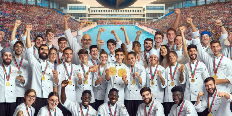 Studentski kuhari iz Novog Sada zasjali u Solunu: 12 medalja i 2 pehara na prestižnom takmičenju!
