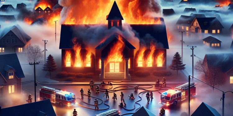 Požar u školi u Kosjeriću: Vatrogasci i policija na terenu