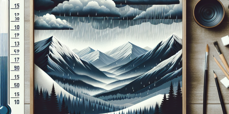 Oblačno s kišom, na planinama sneg: Maksimalna temperatura do 15 stepeni