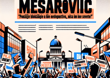 Mesarović: „Ponašanje blokadera u Nišu nedopustivo, ništa im nije sveto!“