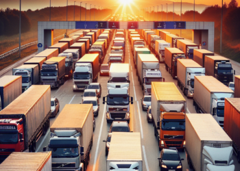 Kamen spoticanja: Teretnjaci čekaju pet sati na izlazu iz Srbije kod prelaza Šid