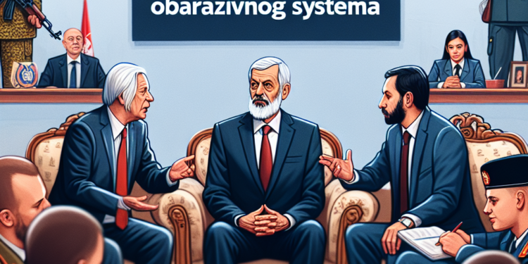 Macut razgovarao sa predstavnicima Škole nacionalne odbrane o unapređenju obrazovnog sistema