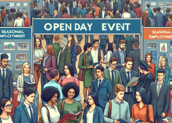 Матуранти Средње стручне школе на Дану отворених врата и Сајму сезонског запошљавања