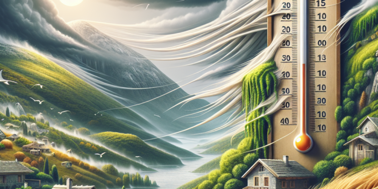 „Glas Zapadne Srbije: Danas oblačno, suvo i vetrovito – temperatura do 15 stepeni“