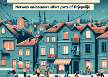 Četvrtak bez struje: Radovi na mreži zahvataju delove Prijepolja