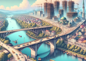 Прибој добија светски изглед: У изградњи нова два моста преко Лима (ФОТО)