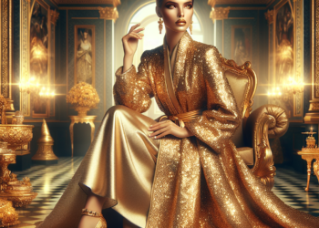 Princeza Šarlin blista u zlatnom izdanju: Elegancija od glave do pete!