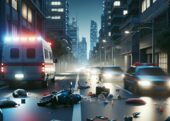 Ulica vojvode Stepe blokirana zbog sudara: Vozač motocikla prevezen u bolnicu