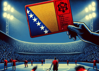 Fudbalska federacija BiH kažnjena zbog niza incidenata: Rasizam, neredi i pirotehnika u fokusu