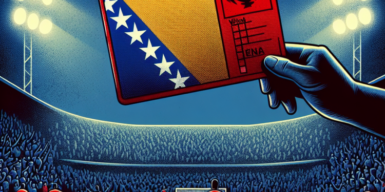 Fudbalska federacija BiH kažnjena zbog niza incidenata: Rasizam, neredi i pirotehnika u fokusu