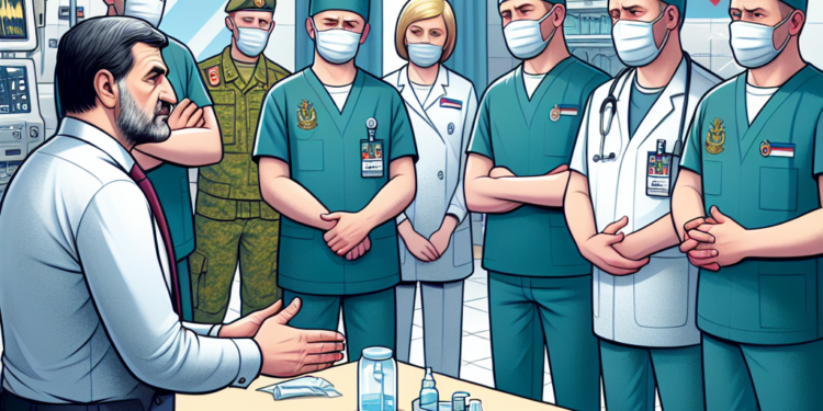 Ministar Gašić posetio Garnizonsku ambulantu u Leskovcu: Podrška zdravstvenim radnicima na prvom mestu