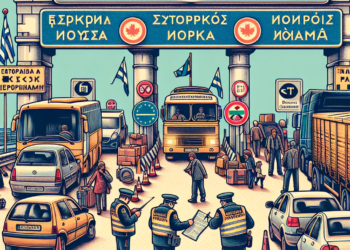 „EES sistem na delu: Procedura na Evzoniju i granici s Bugarskom“