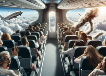 Denis zabeležio šokantan trenutak iz aviona: Putnici od straha zaledili!