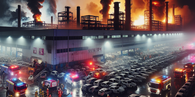 Tragedija u Južnoj Koreji: Veliki požar u fabrici automobila odneo sve više života