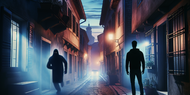 „Zemun: Robijaš na slobodnom vikendu meta nepoznatog napadača – misterija uočena na ulici!“