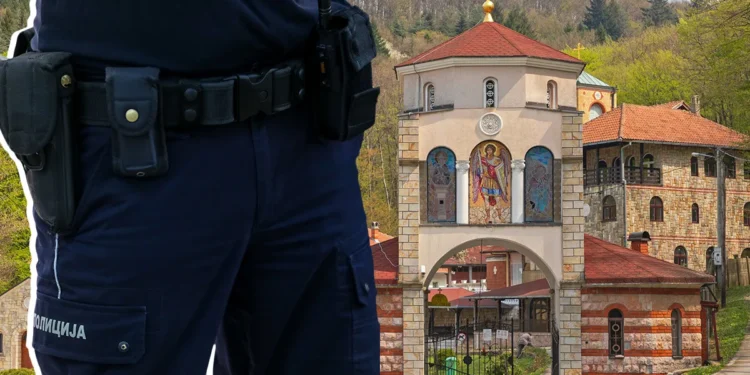 Drama u manastiru Tresije: Jeromonah u alkoholisanom stanju pretio smrću igumanu, policija na terenu