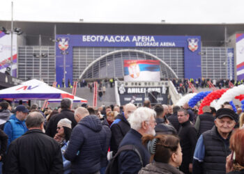 Srpska napredna stranka okuplja pristalice danas u 18 sati u Beogradskoj areni