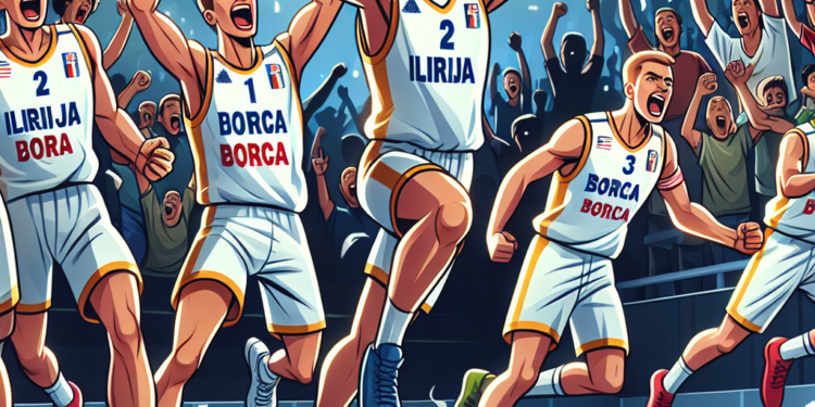 Ilirija slavila protiv Borca u Čačku!