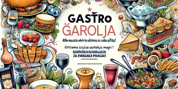 Gastro čarolija: Aha Magazin otkriva savršene ukuse za svaku priliku!