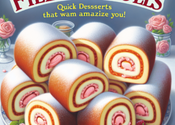 Najmekše punjene rolnice: Brzi kolači koji će vas oduševiti!