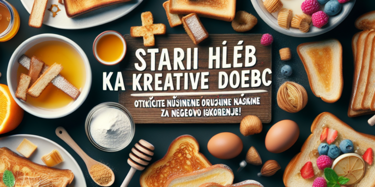 Stari hleb kao kreativni doručak: Otkrijte ukusne načine za njegovo iskorišćenje! 1 Stari hleb kao kreativni doručak: Otkrijte ukusne načine za njegovo iskorišćenje!