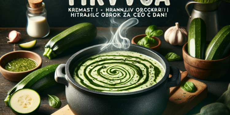 Posni Potage od Tikvica: Kremast i Hranljiv Obrok za Ceo Dan!