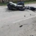 Teška saobraćajka u Požegi: Motociklista teško povređen, vozilo potpuno uništeno