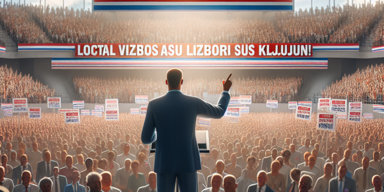 Vučić na skupu u Areni: ‘Determinisani ste, lokalni izbori su ključni!’