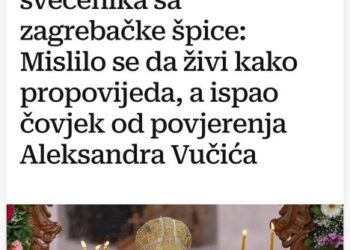 Hrvatska kritika patrijarha Porfirija zbog bliskosti s Vučićem: Novi politički udar!