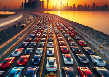 Zabranjeno vožnje: Hiljadu Porše automobila zaustavljeno na ostrvu na putu za Dubai