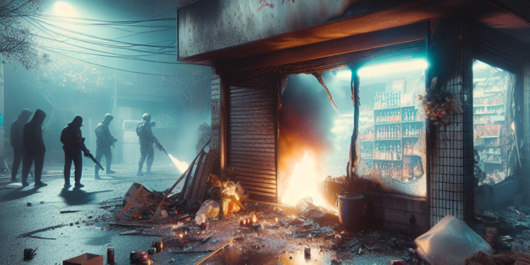 PRVE SLIKE NAKON DRAME NA VRAČARU: Molotovljev koktel bačen na lokal, svedoci ćute o požaru!