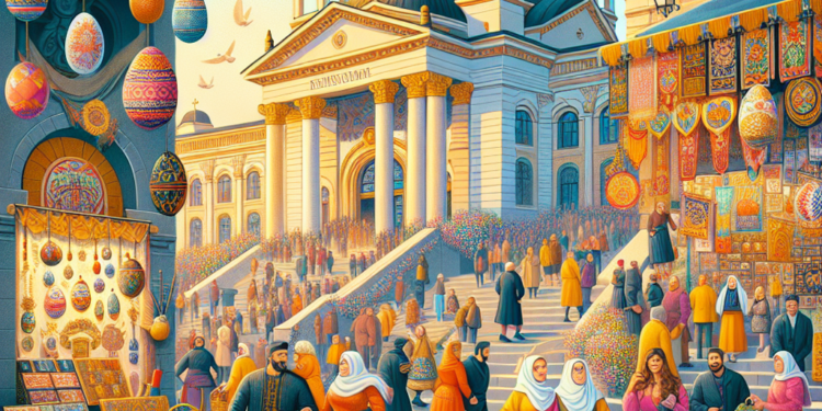 Uskršnji bazar oživio Narodni muzej Srbije: Tradicija, kreativnost i veselje!