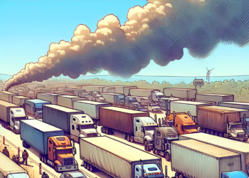 Teretna vozila na Batrovcima u čekanju: Odsustvo izlaska traje tri sata