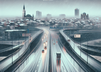 Vlažni kolovozi i mestimičan sneg u Novom Pazaru i Kruševcu