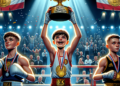 „Andreja Racić osvojio zlato i titulu najboljeg juniora Srbije, Aleksi Kašlik srebro – BK Banat briljira na državnom prvenstvu!“ 🥊🏆