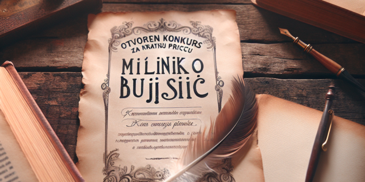 Otvoren Konkurs za Kratku Priču 'Milinko Bujišić': Uključite se u Literarne Izazove! 1 Otvoren Konkurs za Kratku Priču ‘Milinko Bujišić’: Uključite se u Literarne Izazove!