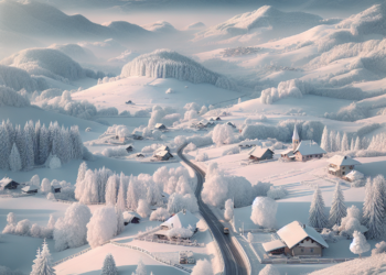 Zlatibor i Kadinjača pod snegom: 10 cm novog snega otežava saobraćaj