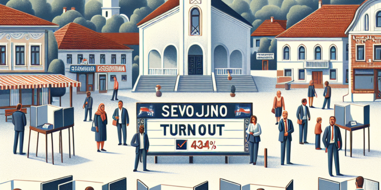 Sevojno: Izlaznost na izborima u 14 časova dostigla 53,49%!