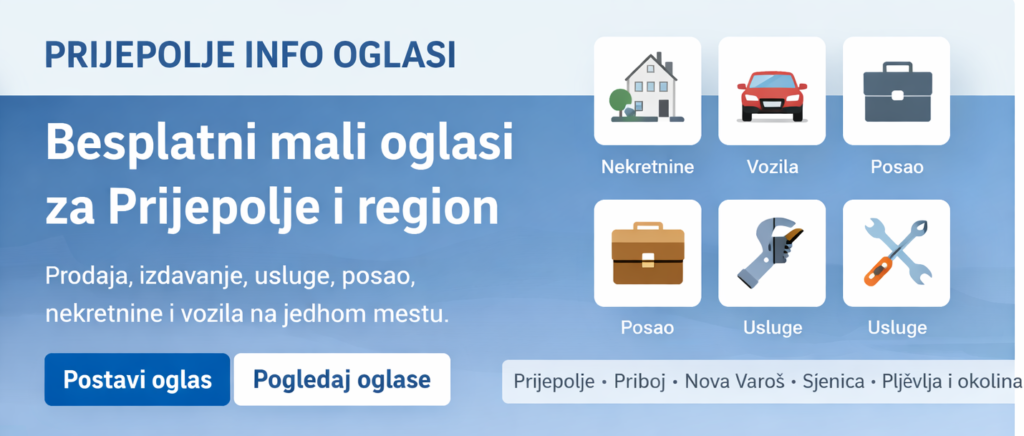 BANER OGLASI PRIJEPOLJE
