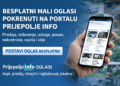 Pokrenuti besplatni mali oglasi na Prijepolje Info portalu