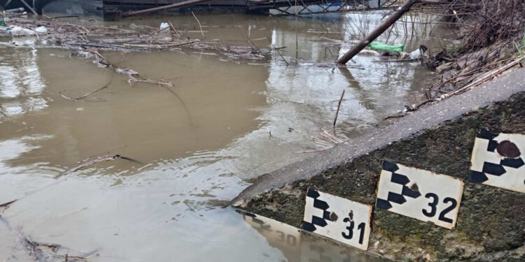 Vodostaj Save kod Šapca dostigao nivo iznad granice redovne odbrane od poplava