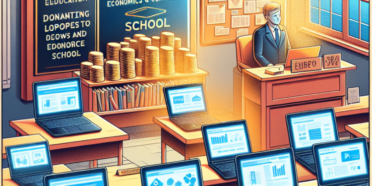 Prijepolje unapređuje obrazovanje: Donacija laptopova za Ekonomsko-trgovinsku školu