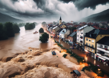Požega: Izlivanje Zapadne Morave i Đetine izazvalo poplave